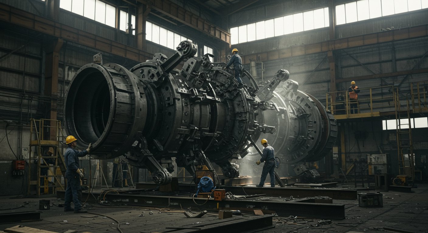 Демонтаж металлических объектов на промышленных предприятиях