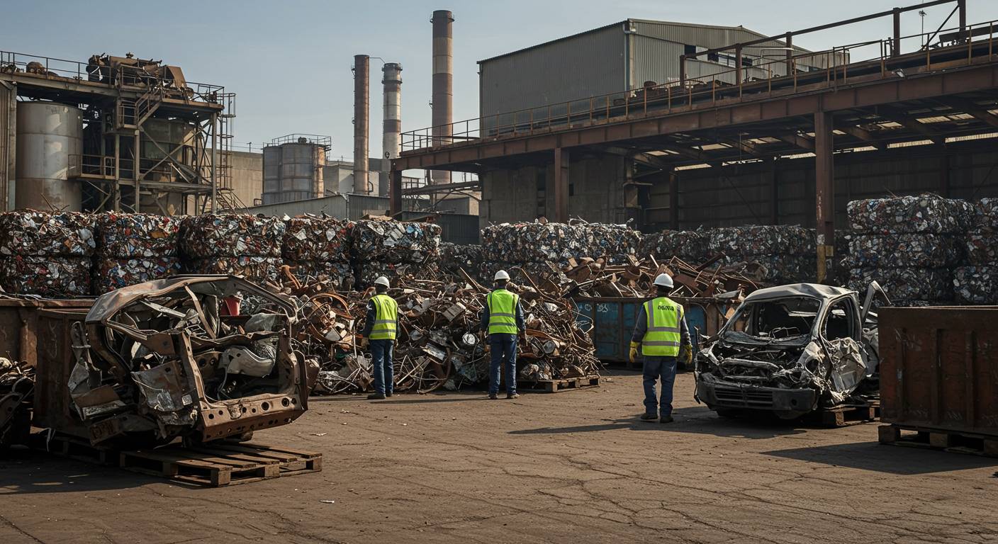 Прием крупногабаритного металлолома