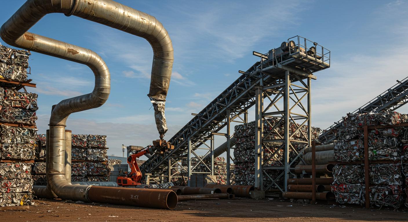 Рециклинг металлических труб и трубопроводов