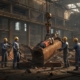 Удаление старых металлических изделий с производственных площадок