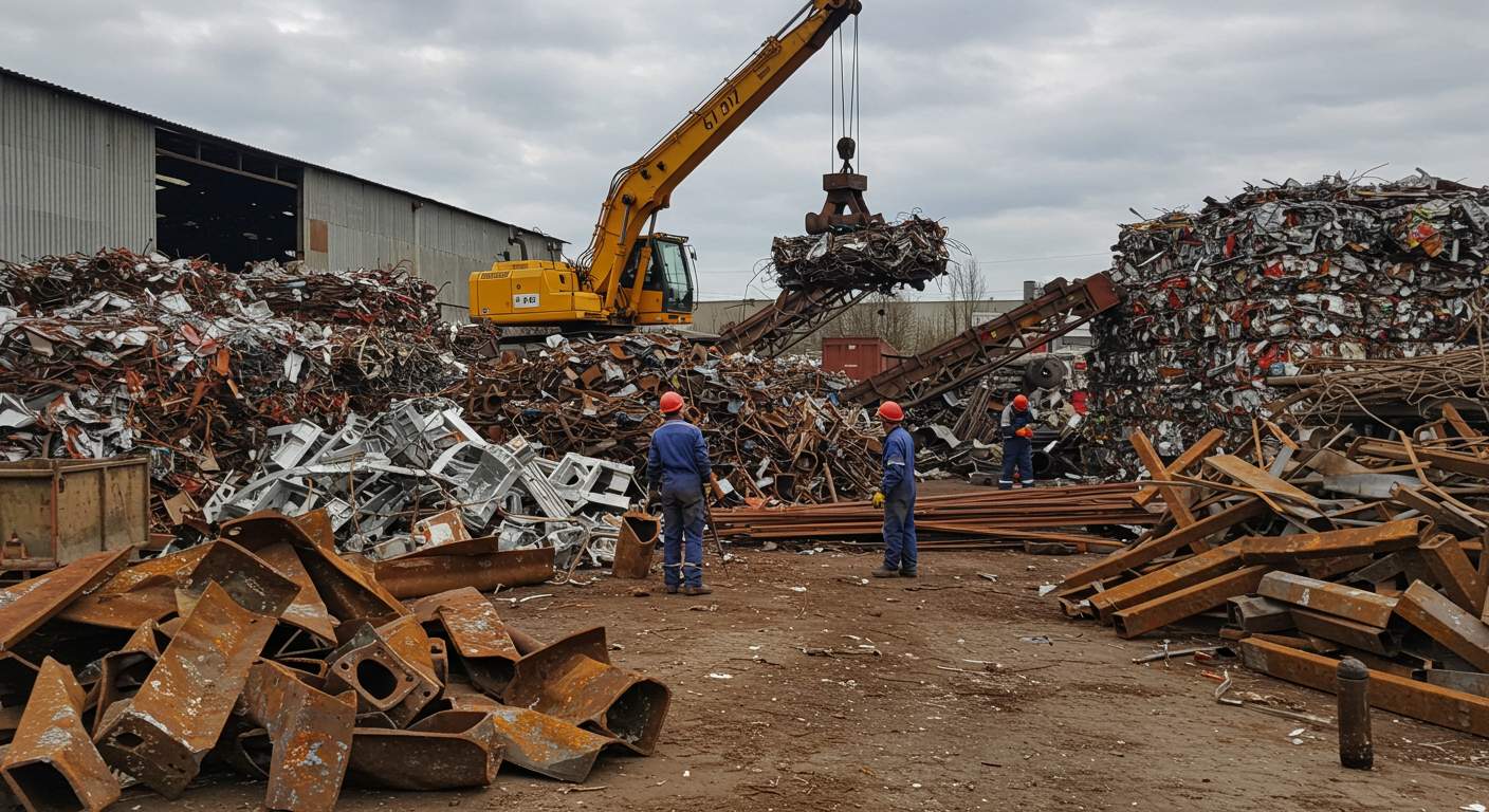 Демонтаж металлических изделий