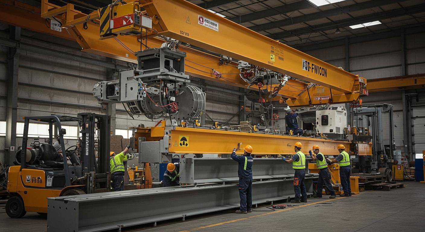 Особенности демонтажа мостовых кранов