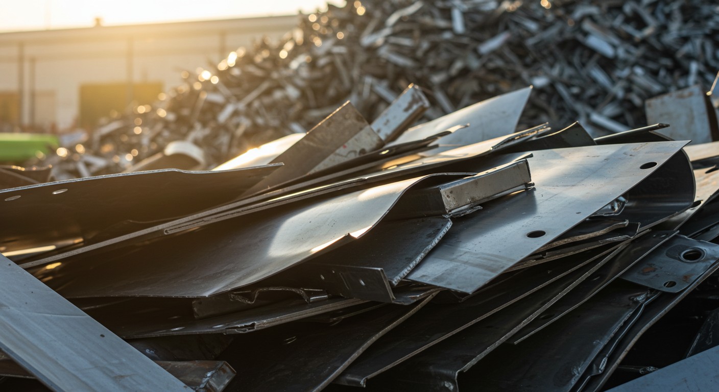 Сортировка и приём нержавеющего металлолома на предприятии Приём нержавеющего металлолома