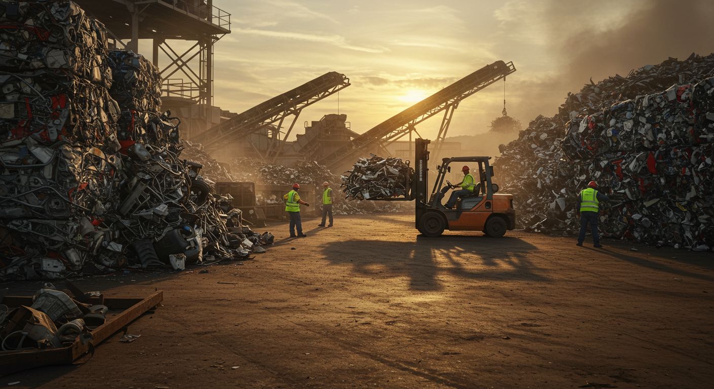 Особенности приёма автомобильного металлолома