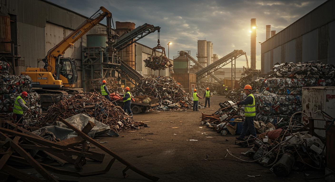 Приём металлолома от предприятий