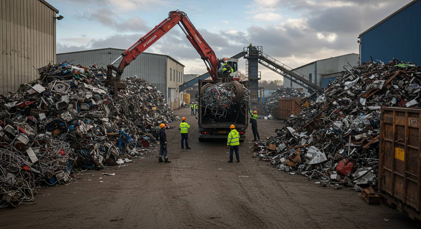 Сортировка и приём промышленного металлолома Приём металлолома от предприятий